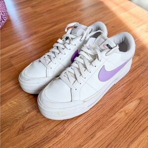Nike Women's Court Legacy Lift Shoes - Size 10